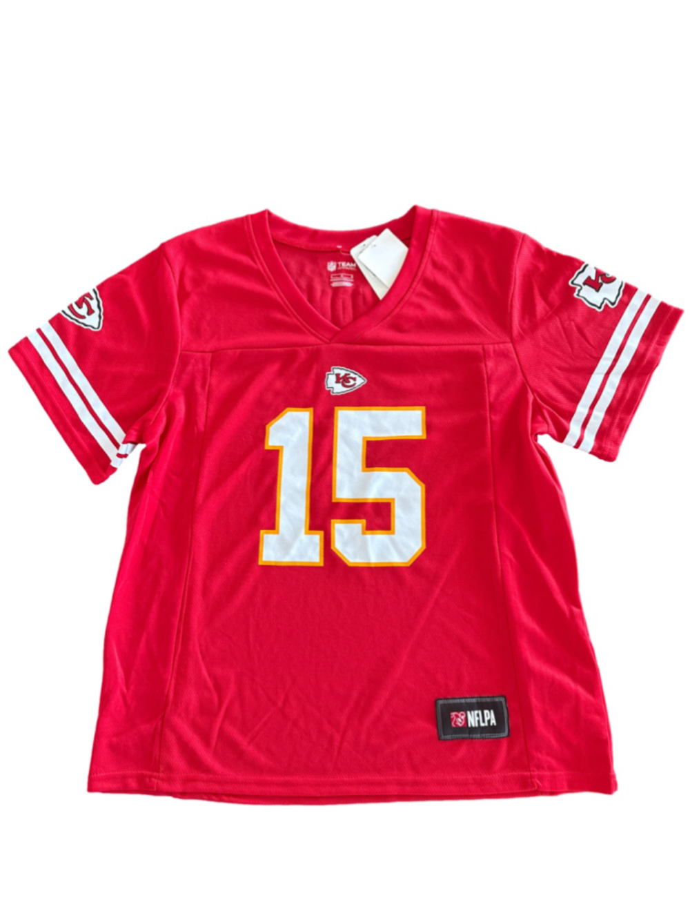 Kansas City Chiefs NFL Jersey Women’s Large Patrick Mahomes 15